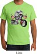 Mens Biker Shirt Eagle Biker Organic Tee T-Shirt