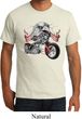 Mens Biker Shirt Eagle Biker Organic Tee T-Shirt