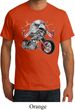 Mens Biker Shirt Eagle Biker Organic Tee T-Shirt