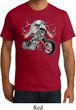 Mens Biker Shirt Eagle Biker Organic Tee T-Shirt