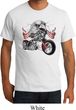 Mens Biker Shirt Eagle Biker Organic Tee T-Shirt