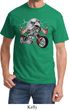 Mens Biker Shirt Eagle Biker Tee T-Shirt
