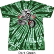 Mens Biker Shirt Eagle Biker Twist Tie Dye Tee T-shirt