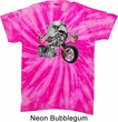 Mens Biker Shirt Eagle Biker Twist Tie Dye Tee T-shirt