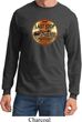 Mens Biker Shirt Last Stop Long Sleeve Tee