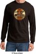 Mens Biker Shirt Last Stop Long Sleeve Tee