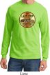Mens Biker Shirt Last Stop Long Sleeve Tee