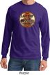Mens Biker Shirt Last Stop Long Sleeve Tee