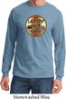 Mens Biker Shirt Last Stop Long Sleeve Tee