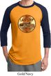 Mens Biker Shirt Last Stop Raglan Tee T-Shirt