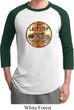 Mens Biker Shirt Last Stop Raglan Tee T-Shirt
