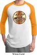 Mens Biker Shirt Last Stop Raglan Tee T-Shirt