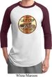 Mens Biker Shirt Last Stop Raglan Tee T-Shirt
