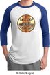 Mens Biker Shirt Last Stop Raglan Tee T-Shirt
