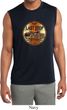 Mens Biker Shirt Last Stop Sleeveless Moisture Wicking Tee T-Shirt
