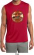 Mens Biker Shirt Last Stop Sleeveless Moisture Wicking Tee T-Shirt