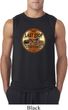 Mens Biker Shirt Last Stop Sleeveless Tee T-Shirt