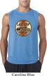 Mens Biker Shirt Last Stop Sleeveless Tee T-Shirt