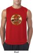 Mens Biker Shirt Last Stop Sleeveless Tee T-Shirt