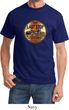 Mens Biker Shirt Last Stop Tee T-Shirt