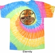 Mens Biker Shirt Last Stop Tie Dye Tee T-shirt