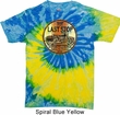 Mens Biker Shirt Last Stop Tie Dye Tee T-shirt