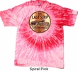 Mens Biker Shirt Last Stop Tie Dye Tee T-shirt