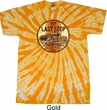Mens Biker Shirt Last Stop Twist Tie Dye Tee T-shirt