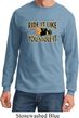Mens Biker Shirt Ride It Like You Stole It Long Sleeve Tee T-Shirt