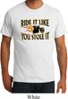 Mens Biker Shirt Ride It Like You Stole It Organic Tee T-Shirt