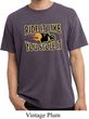Mens Biker Shirt Ride It Like You Stole It Pigment Dyed Tee T-Shirt