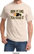 Mens Biker Shirt Ride It Like You Stole It Tee T-Shirt