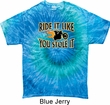 Mens Biker Shirt Ride It Like You Stole It Tie Dye Tee T-shirt