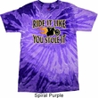 Mens Biker Shirt Ride It Like You Stole It Tie Dye Tee T-shirt