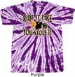 Mens Biker Shirt Ride It Like You Stole It Twist Tie Dye Tee T-shirt