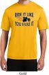 Mens Biker Shirt Ride It Moisture Wicking Tee T-Shirt