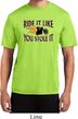 Mens Biker Shirt Ride It Moisture Wicking Tee T-Shirt