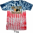 Mens Biker Shirt Ride It Patriotic Tie Dye Tee T-shirt