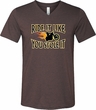 Mens Biker Shirt Ride It Tri Blend V-neck Tee T-Shirt