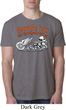Mens Biker Shirt Smoke Em Burnout Tee T-Shirt