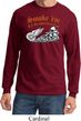 Mens Biker Shirt Smoke Em Long Sleeve Tee