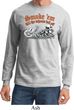 Mens Biker Shirt Smoke Em Long Sleeve Tee