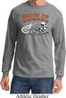 Mens Biker Shirt Smoke Em Long Sleeve Tee