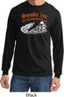 Mens Biker Shirt Smoke Em Long Sleeve Tee