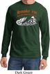 Mens Biker Shirt Smoke Em Long Sleeve Tee