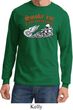 Mens Biker Shirt Smoke Em Long Sleeve Tee