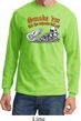 Mens Biker Shirt Smoke Em Long Sleeve Tee