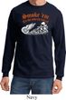 Mens Biker Shirt Smoke Em Long Sleeve Tee