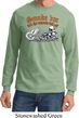 Mens Biker Shirt Smoke Em Long Sleeve Tee