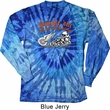 Mens Biker Shirt Smoke Em Long Sleeve Tie Dye Tee T-shirt